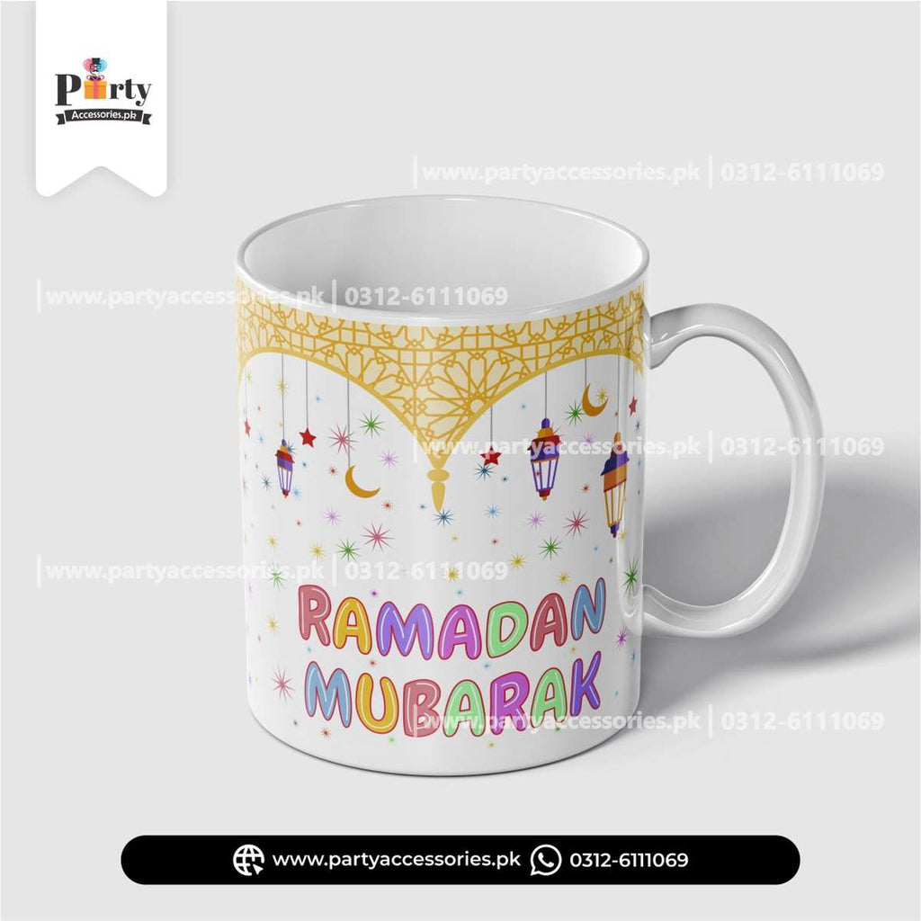 Ramadan Mubarak Printed Mugs 