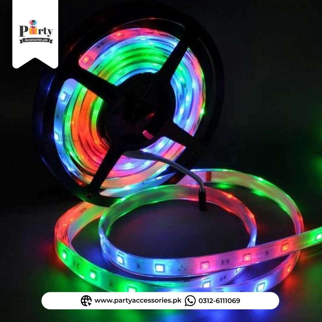 RGB LED Strip Lights – Colour Changing LED Tape for Room, Party & Home Décor