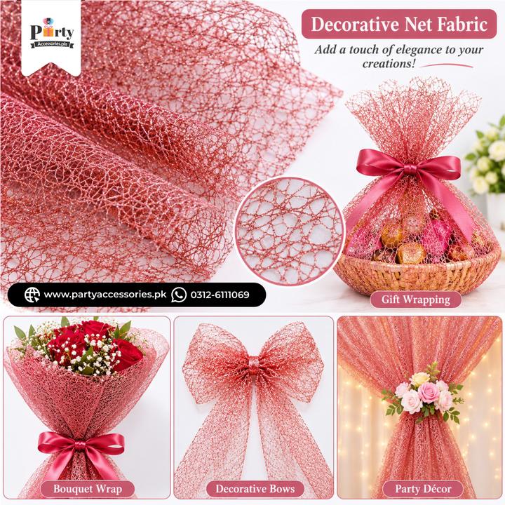 Net Fabric for Gift Wrapping & Crafts