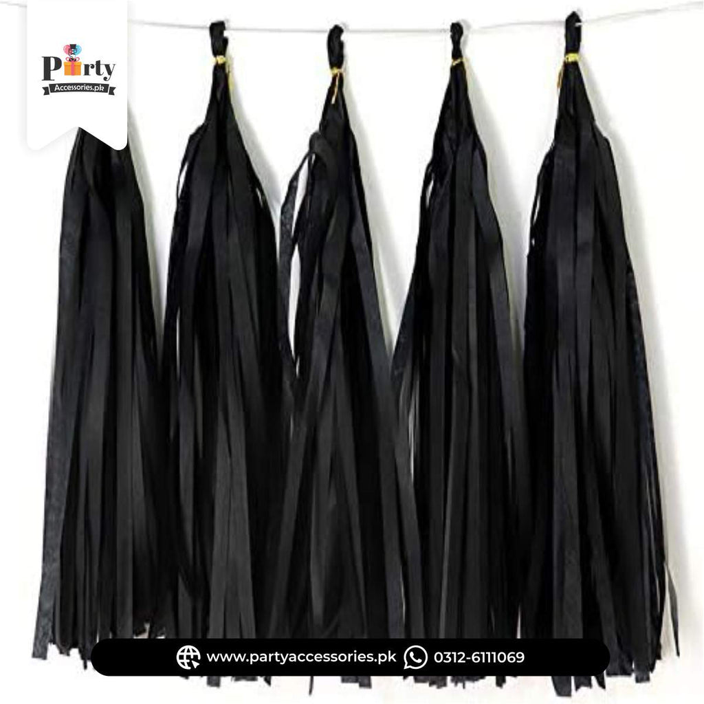 Black Color tassels for decoration