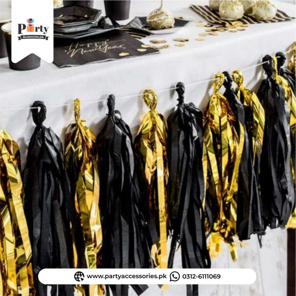 Foil Tassel Garland Party Decoration