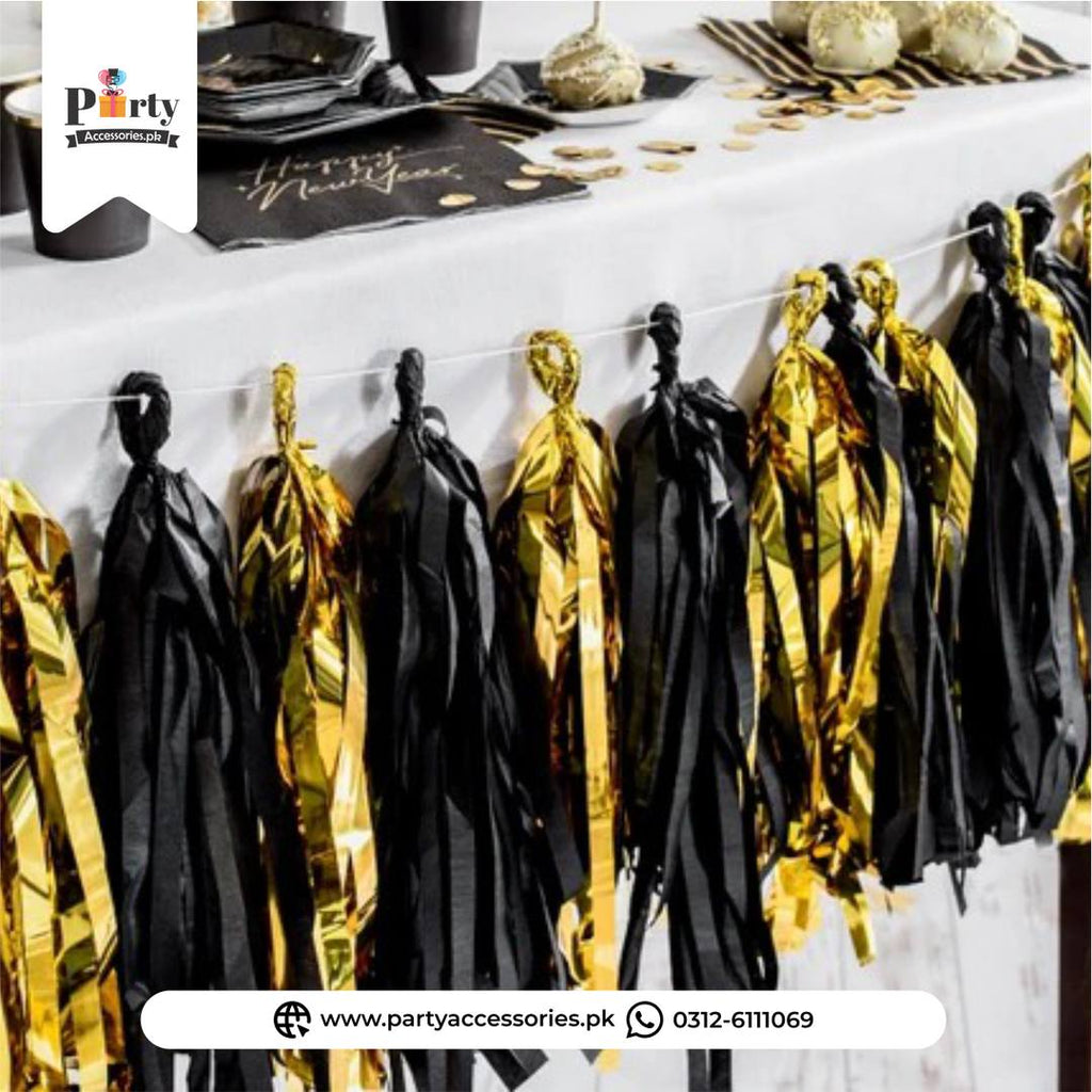 Foil Tassel Garland Party Decoration