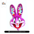 Bunny Face Foil Balloon – Cute Cartoon Party Decoration