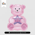 Pink Teddy Bear “It’s a Girl” Foil Balloon – Baby Shower Decoration