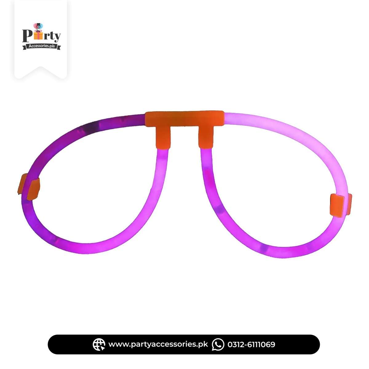 LED Glow Neon Party Glasses – Light Up Glasses for Parties & Events