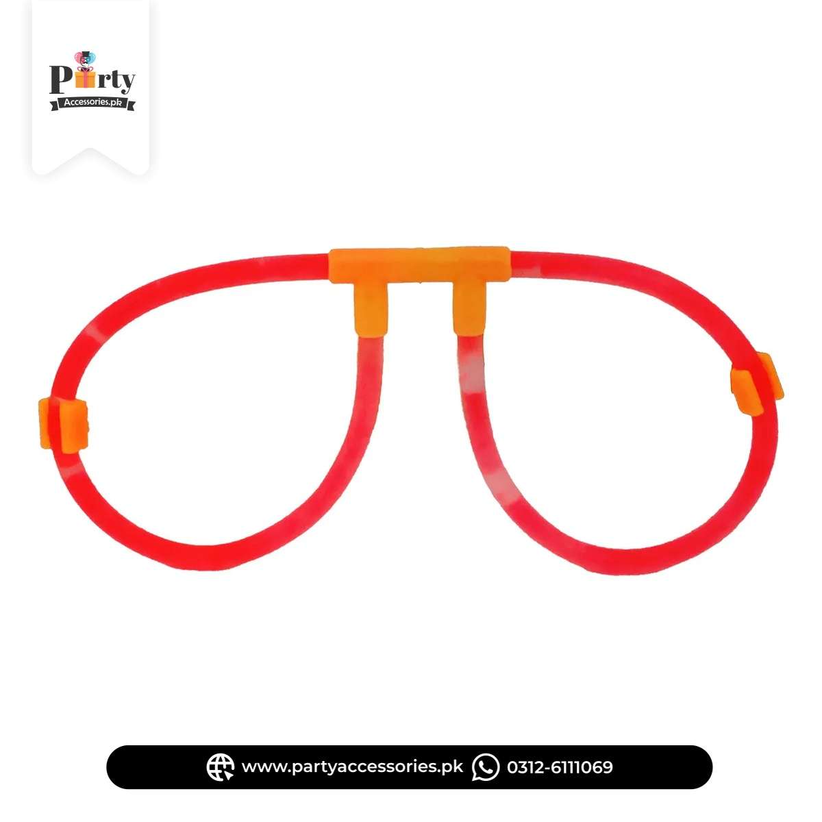 LED Glow Neon Party Glasses – Light Up Glasses for Parties & Events
