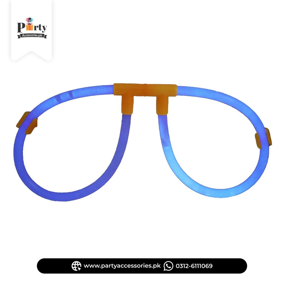 LED Glow Neon Party Glasses – Light Up Glasses for Parties & Events