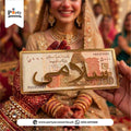 Salami Acrylic Money Envelope for Wedding Bride