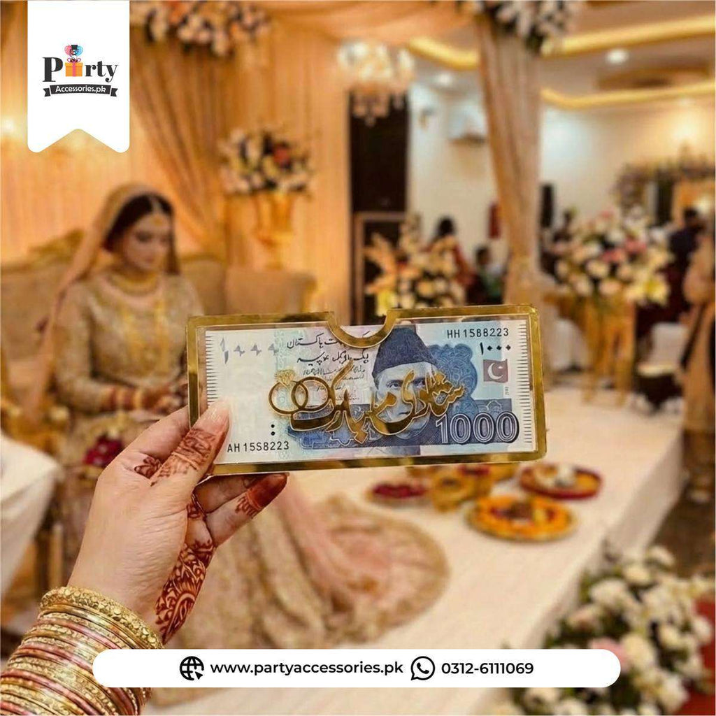 Acrylic Money Envelopes for Wedding Event