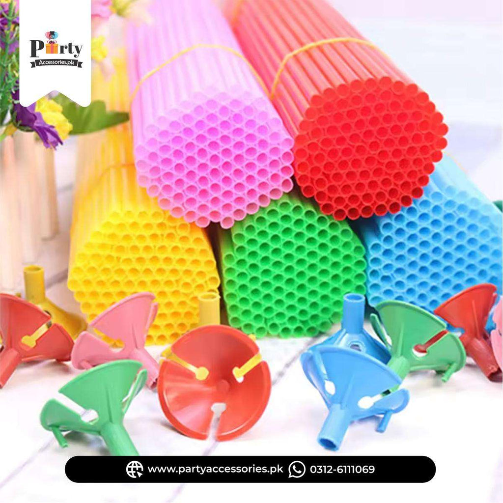 Balloons sticks holders for birthday decoration