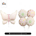 Butterfly theme foil balloons set for decoration 