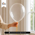 Clear Transparent Latex Balloons for Party Decorations
