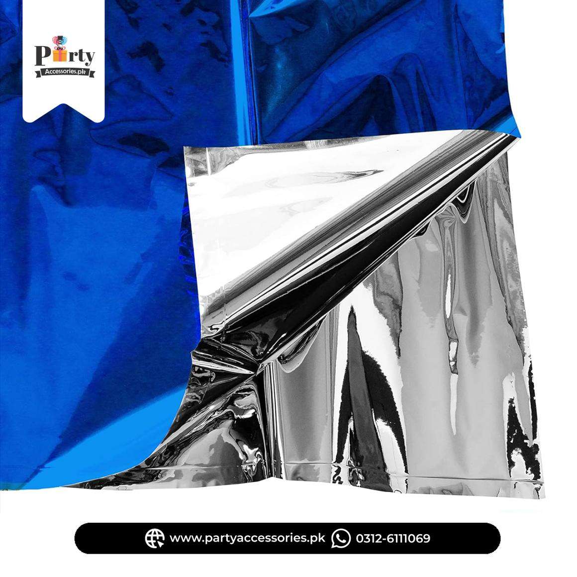 Plain Foil Table Top Sheets – Decorative Party Table Covers