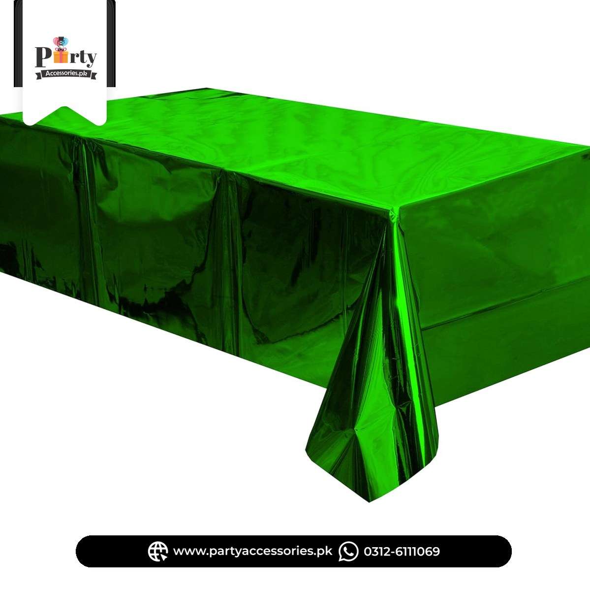 Plain Foil Table Top Sheets – Decorative Party Table Covers