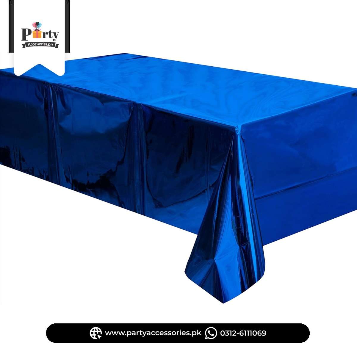 Plain Foil Table Top Sheets – Decorative Party Table Covers