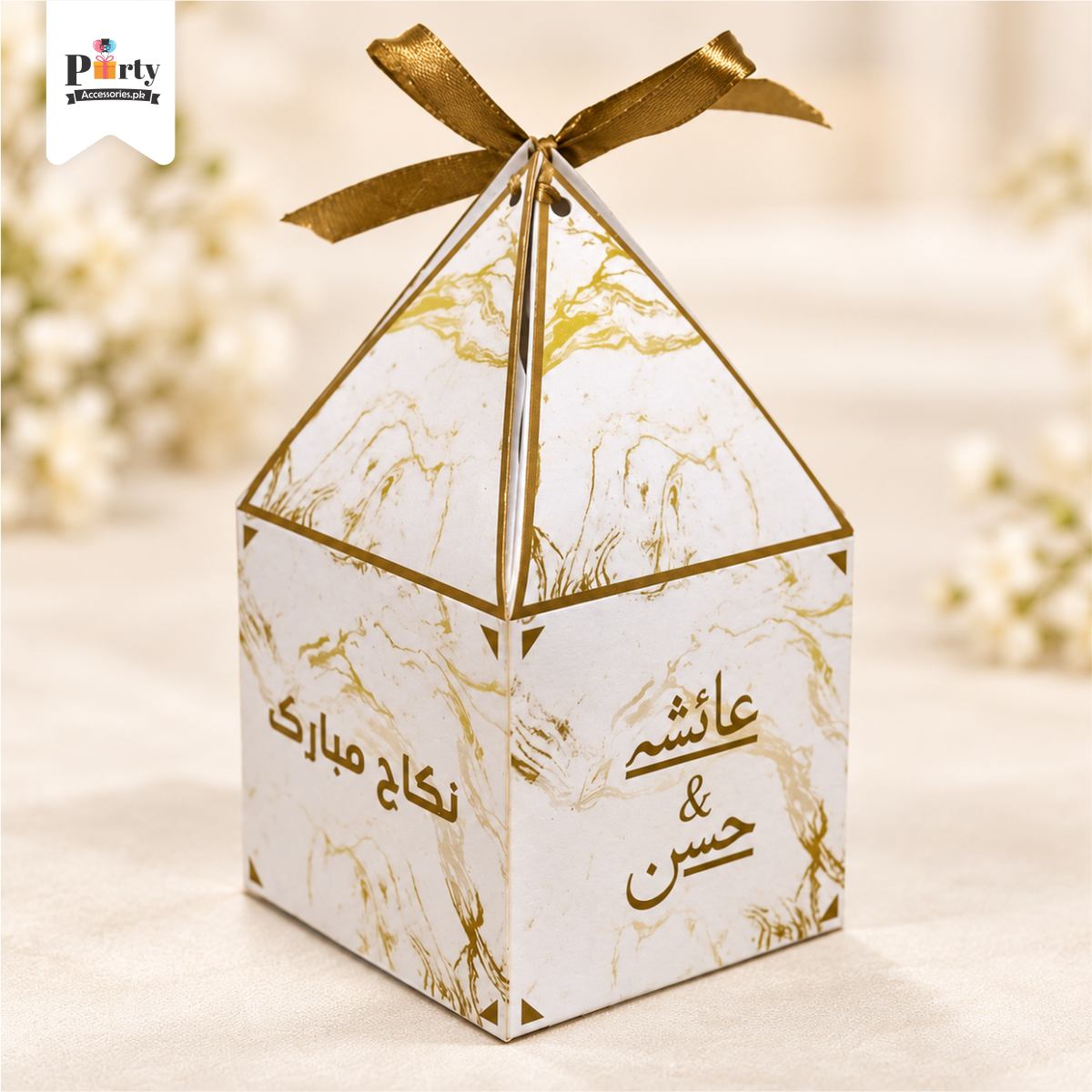 wedding return favor boxes