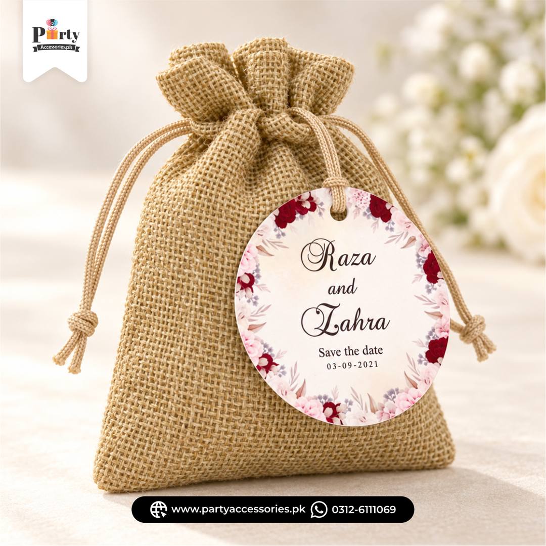 jute bid pouches