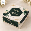 Bidh boxes | wedding favors 4x4 methai boxes | Pack of 12
