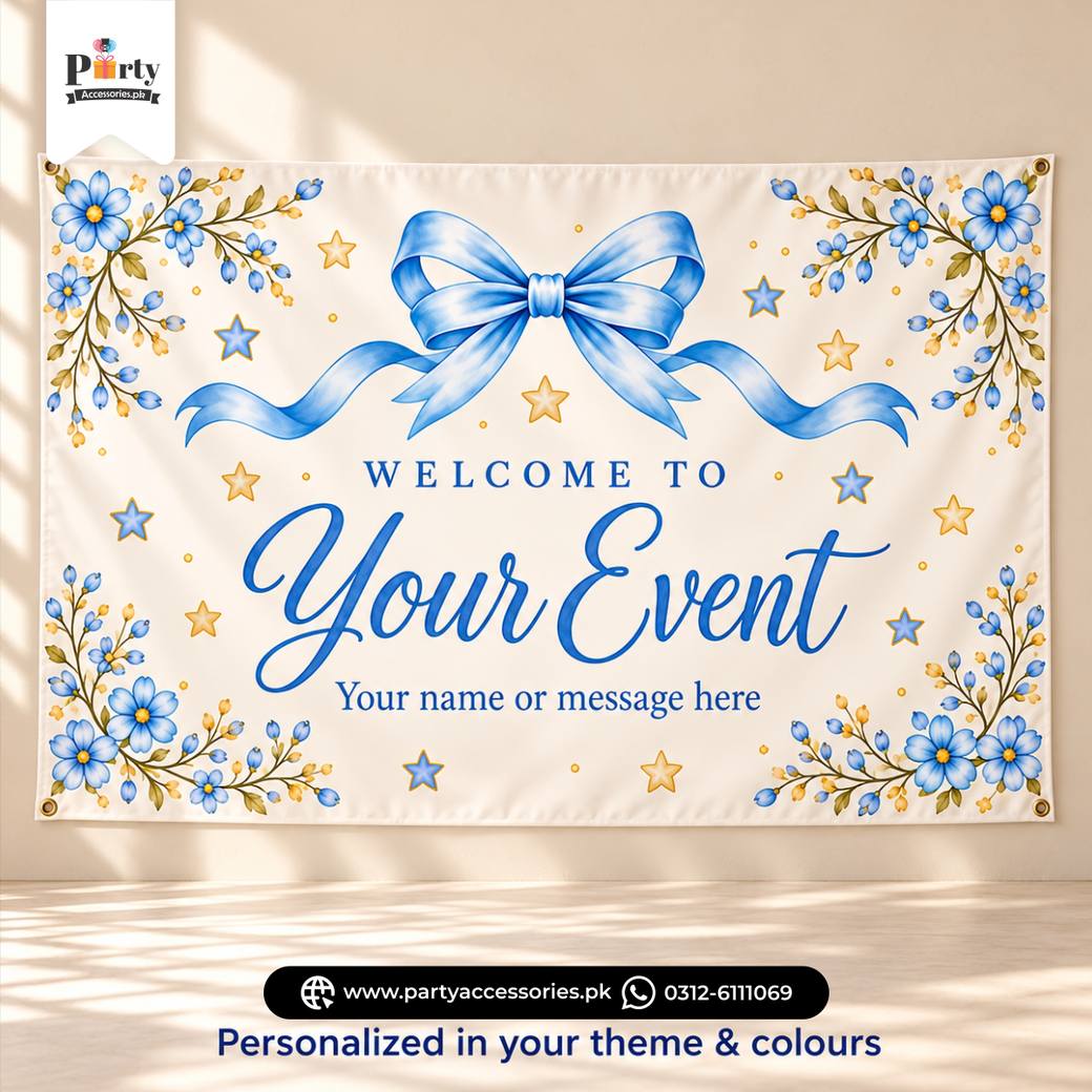 Customized Theme Birthday party Backdrop