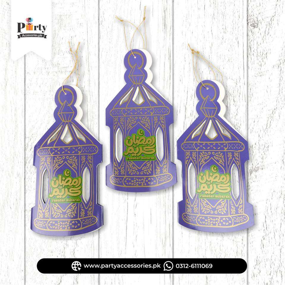 Ramadan Kareem Hanging Lantern Decorations