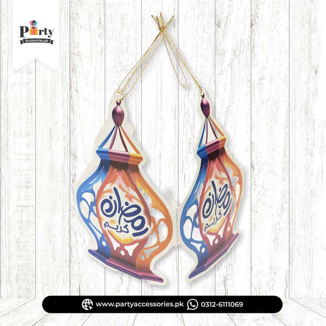 Ramadan Kareem Hanging Lanterns