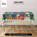 Christmas party table top sheet