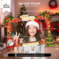 Photo Booth / Selfie frame in Christmas theme party
