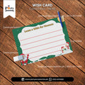 Christmas Celebrations Customized party wish Cards 