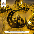Ramadan Moon & Mosque Battery Operated LED String Lights