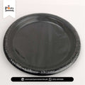 Plain Color Disposable Plastic Plates – Stylish Party Essentials (Pack of 10)