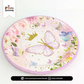 Butterfly Theme Disposable Paper Plates