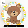 Bear Theme Disposable Paper Plates