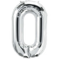 Number Foil Balloons Jumbo Size 32 inches in Silver Color