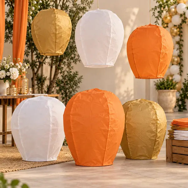 Sky lanterns for celebrations