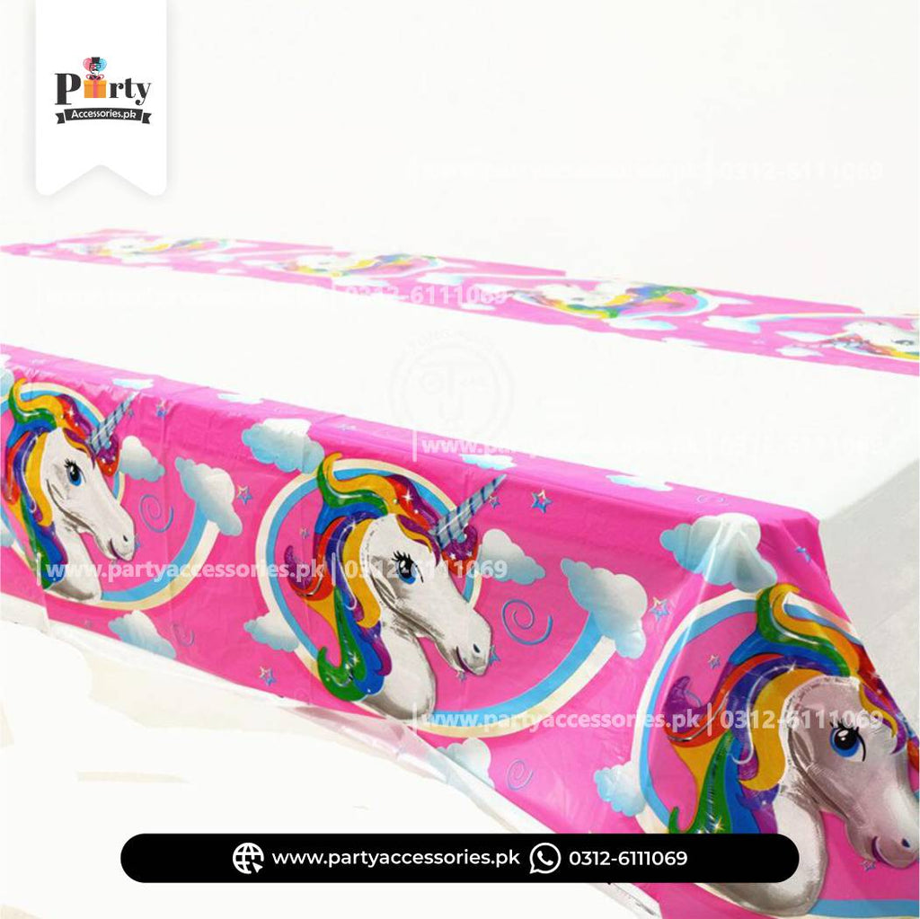 unicorn table sheet