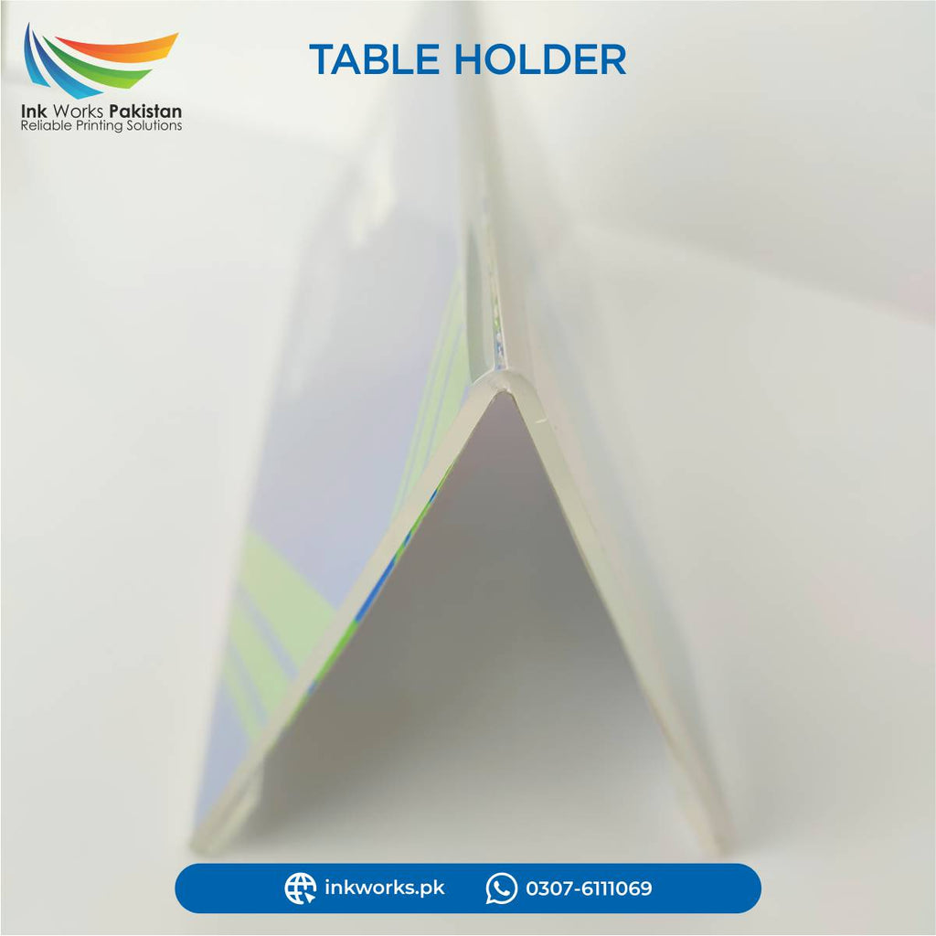 Acrylic Table Holder Display Stand for Branding & Promotions 