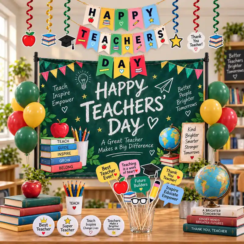 teachers day school decorations 