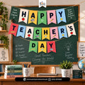 Happy Teacher's Day Bunting Banner