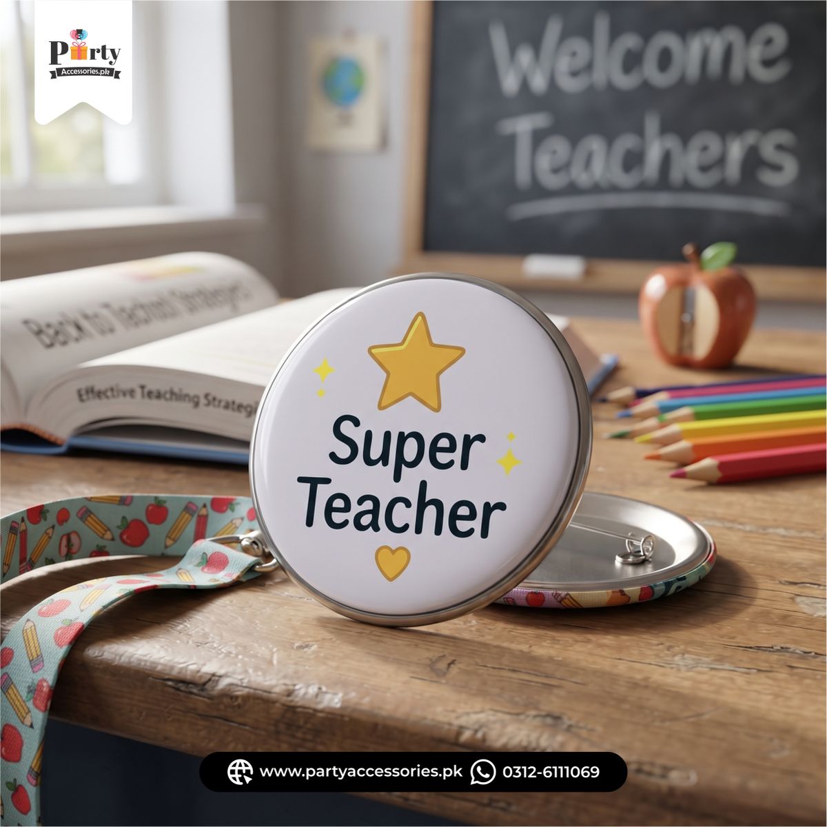 Supper Teacher Badge