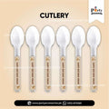 Teddy Bear Theme Disposable Spoons for Party 