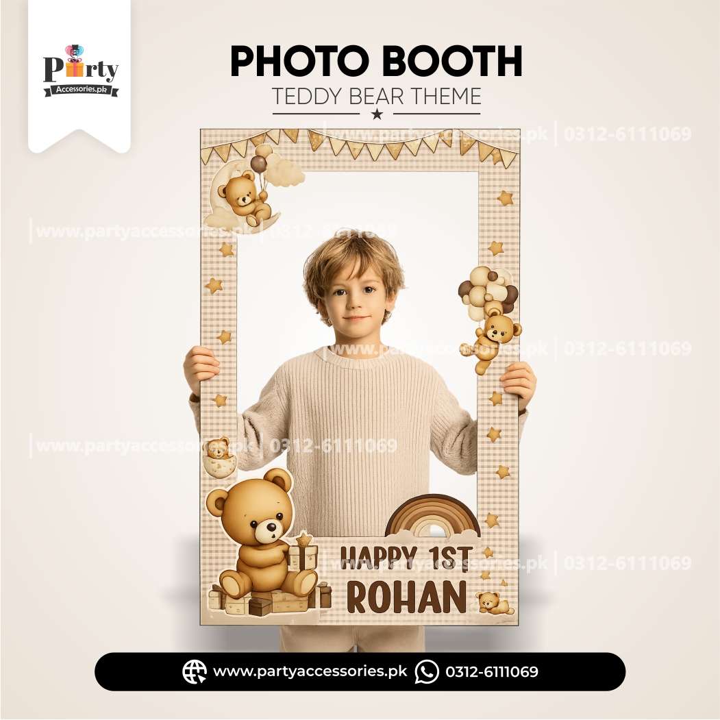 Teddy Bear Theme Selfie Frame