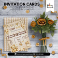 Teddy Bear Theme Customized Birthday Invitation Cards