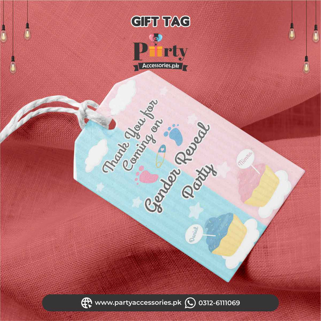 gender reveal party decorations
