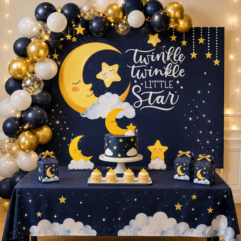 twinkle twinkle little star birthday party decorations
