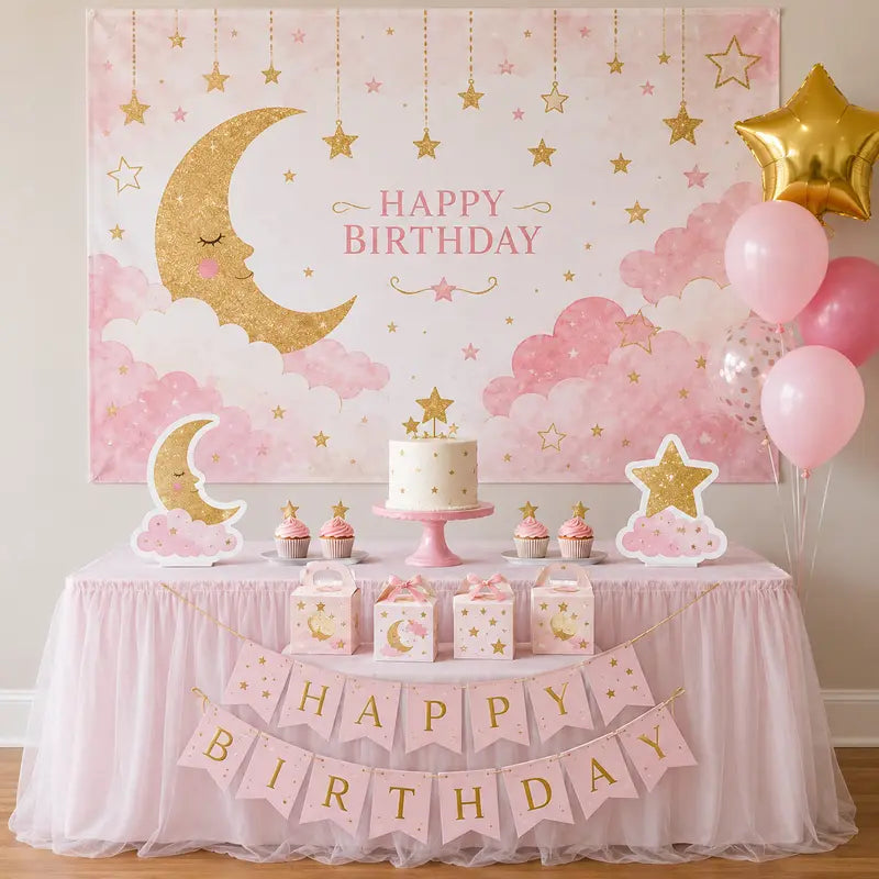 twinkle twinkle little star birthday theme party decorations