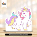 Unicorn Standing Cutout – Magical Birthday Party Decoration