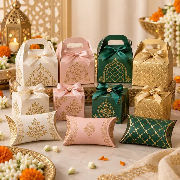Wedding favors bidh boxes