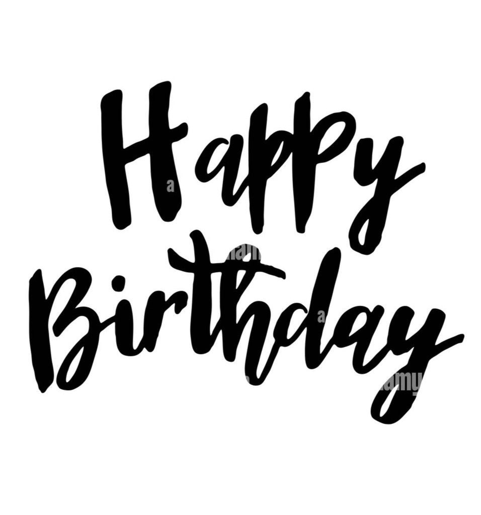 HAPPY BIRTHDAY CUTOUT WALL BANNER 
