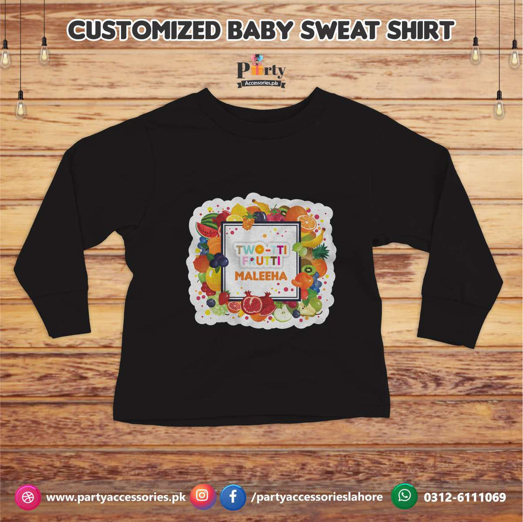 tutti fruity theme birthday t shirt
