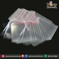 Transparent plastic taping bags